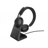 ORIGINAL Jabra Accessori per computer nero 26599-999-989 Headset Evolve2 65 MS Duo