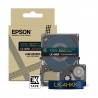 ORIGINAL Epson Nastro LK-4HKK C53S654002 Nastro satinato per etichettatrici Epson LK-4HKK oro/blu 12 mm (5 m)