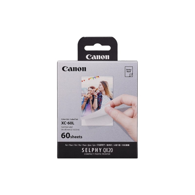 ORIGINAL Canon Carta differenti colori XC-60L 6756C001