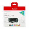 ORIGINAL Canon Multipack nero / ciano / magenta / giallo / Rosso PGI-72 6402B009 ~4297 Seiten 5 cartucce PGI-72: MBK +C +M +Y +R