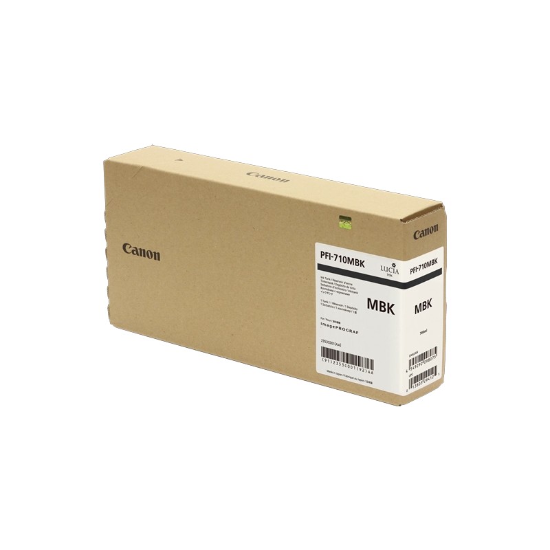 ORIGINAL Canon Cartuccia d'inchiostro Nero (opaco) PFI-710mbk 2353C001 700ml