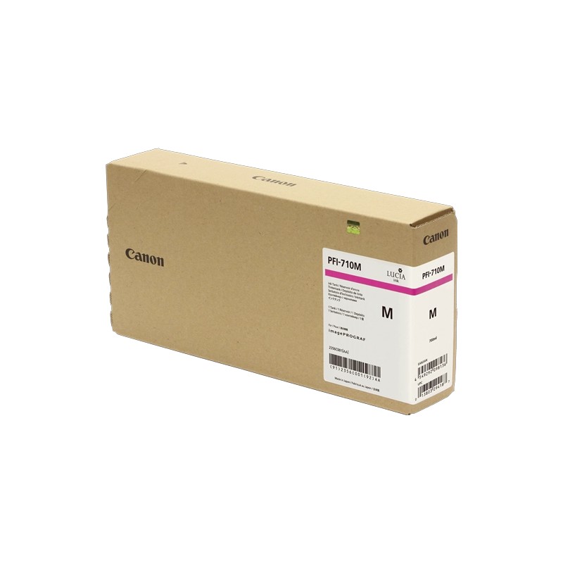 ORIGINAL Canon Cartuccia d'inchiostro magenta PFI-710m 2356C001 700ml