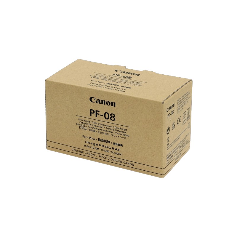 ORIGINAL Canon Testina per stampa nero / differenti colori PF-08 5706C001