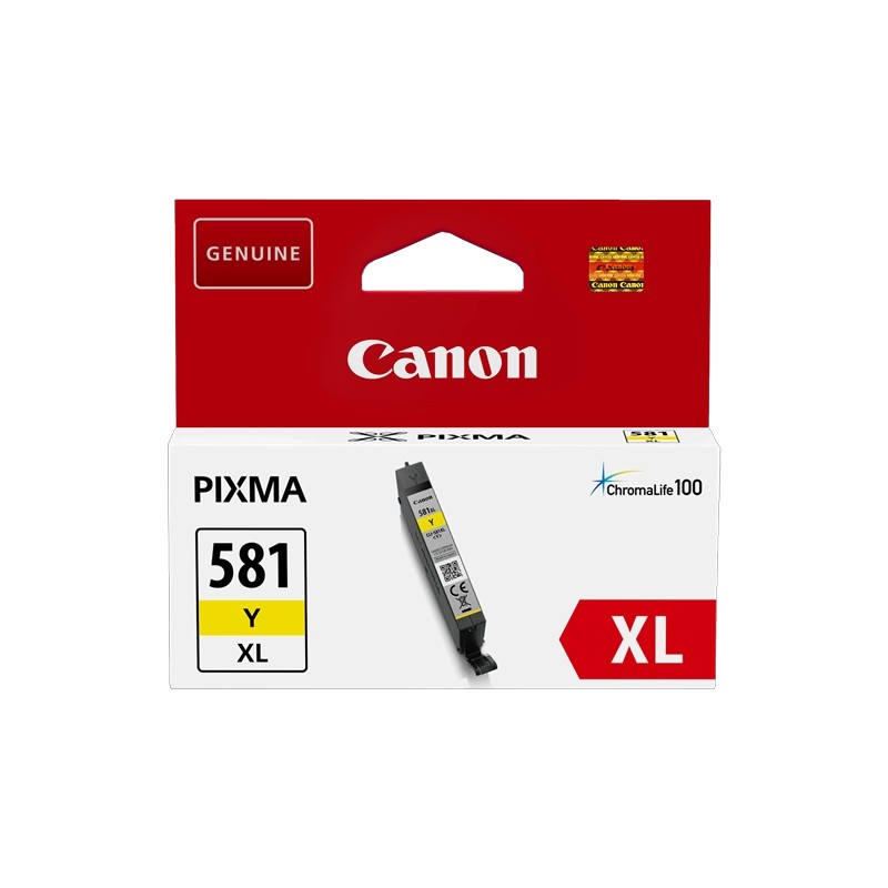 ORIGINAL Canon Cartuccia d'inchiostro giallo CLI-581y XL 2051C001 ~514 Seiten 8,3ml