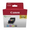 ORIGINAL Canon Multipack nero / ciano / magenta / giallo CLI-551 6509B015 ~1290 Seiten