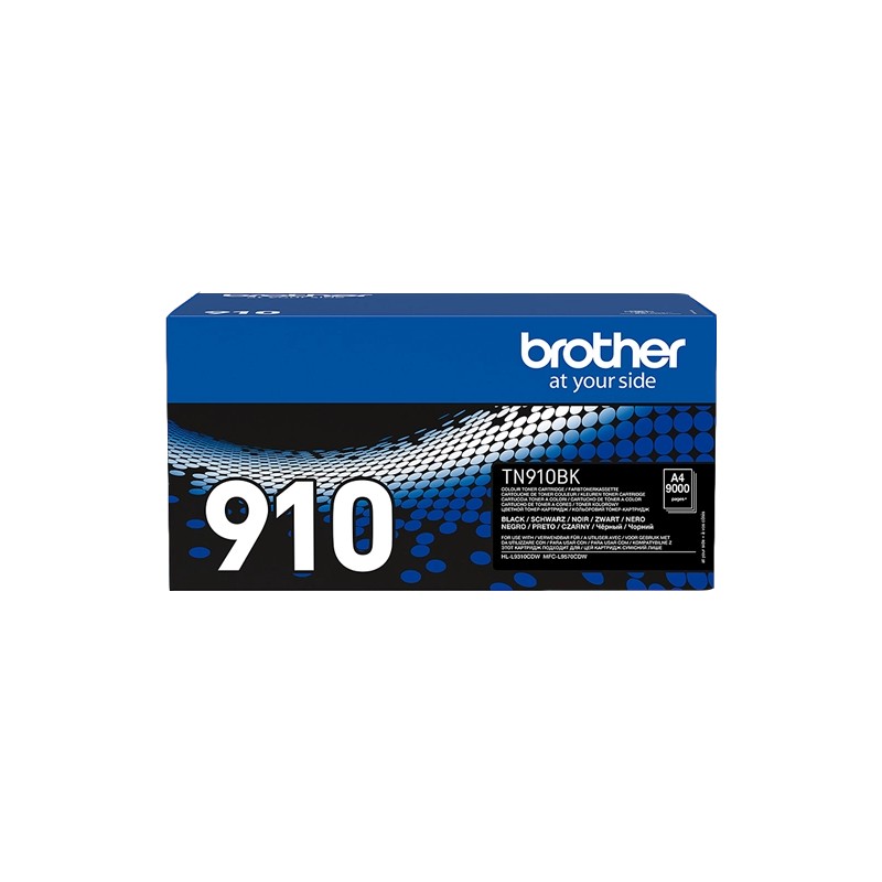 ORIGINAL Brother toner nero TN-910BK 910 ~9000 Seiten