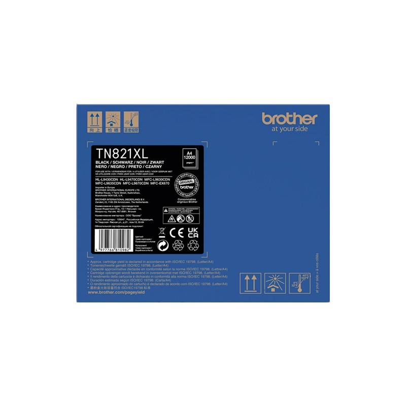 TN-821XLBK 821XL
