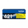 ORIGINAL Brother toner giallo TN-421Y 421 ~1800 Seiten