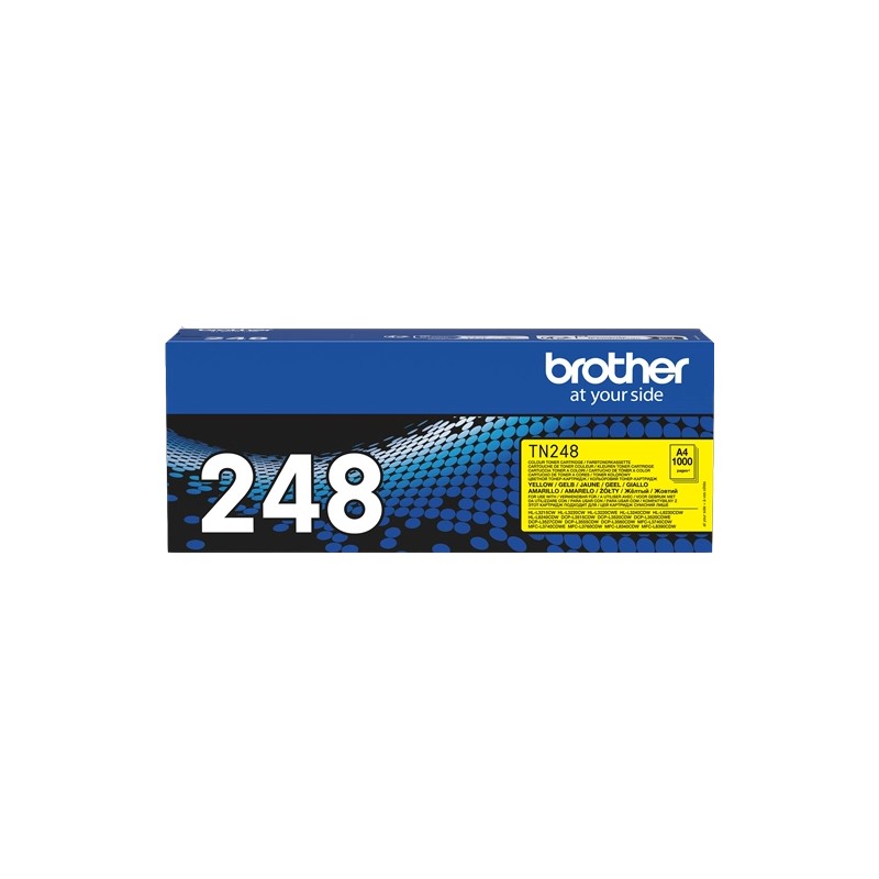 ORIGINAL Brother toner giallo TN-248Y 248 ~1000 Seiten