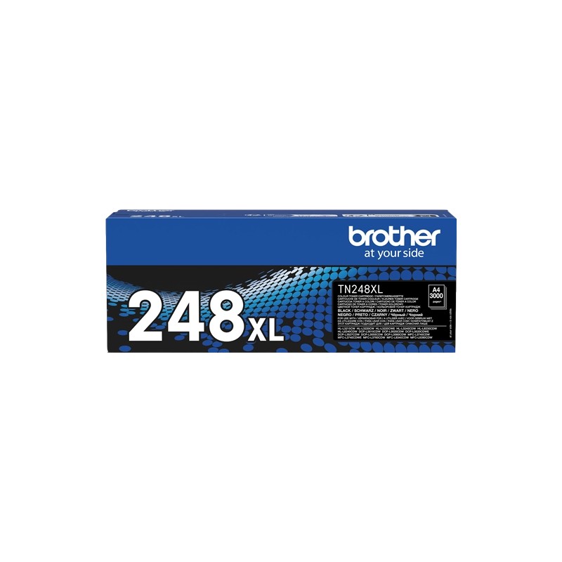 ORIGINAL Brother toner nero TN-248XLBK 248XL ~3000 Seiten