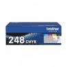 ORIGINAL Brother Multipack nero / ciano / magenta / giallo TN-248CMYK CI75170 ~4000 Seiten