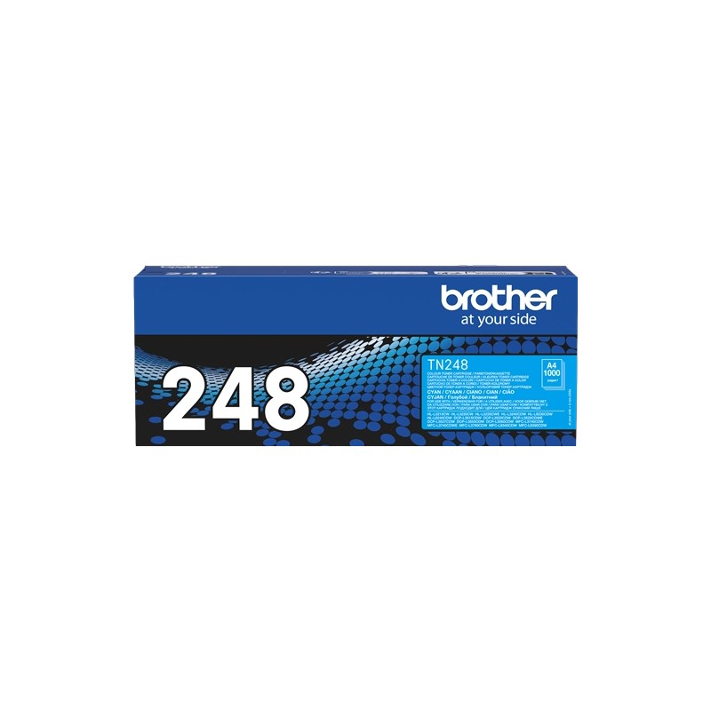 ORIGINAL Brother toner ciano TN-248C 248 ~1000 Seiten