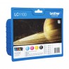ORIGINAL Brother Multipack nero / ciano / magenta / giallo LC-1100 LC1100VALBPDR ~1425 Seiten confezione multi: bk/c/m/y
