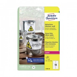 L7063-20 Wasserfeste Etiketten
