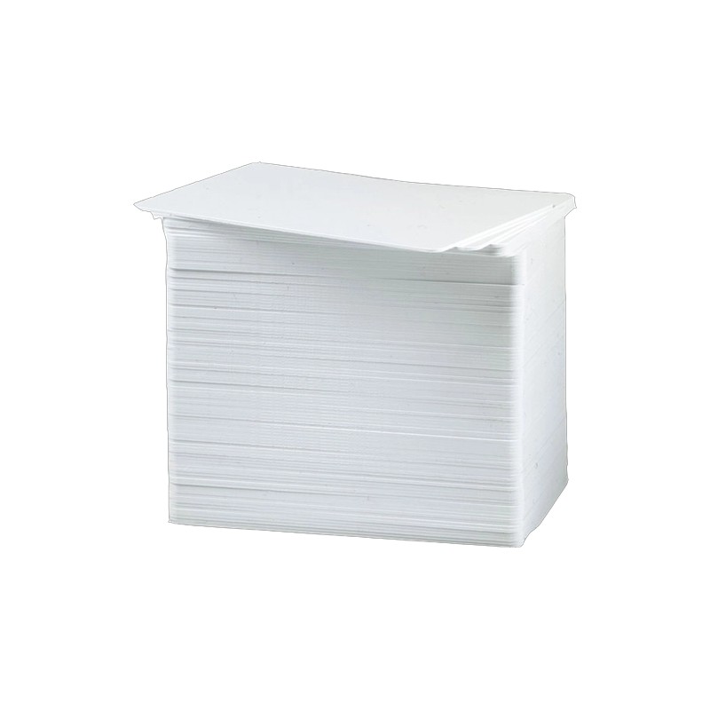 ORIGINAL Zebra Accessori 104523-111 PLF_Foil Cloruro di polivinile (PVC) - bianco - CR-80 Card (85,6 x 54 mm) 500 pz. carte