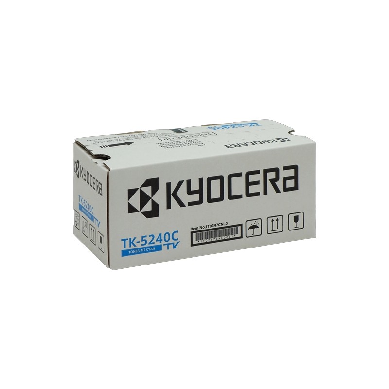 ORIGINAL Kyocera toner ciano TK-5240C 1T02R7CNL0 ~3000 Seiten