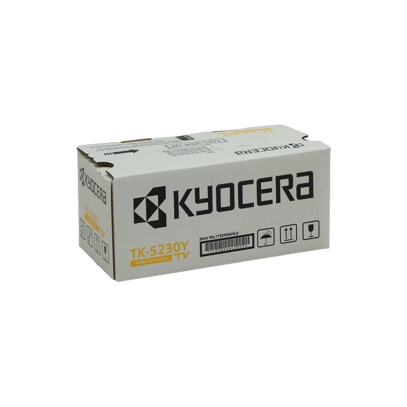 ORIGINAL Kyocera toner giallo TK-5230Y 1T02R9ANL0 ~2200 Seiten