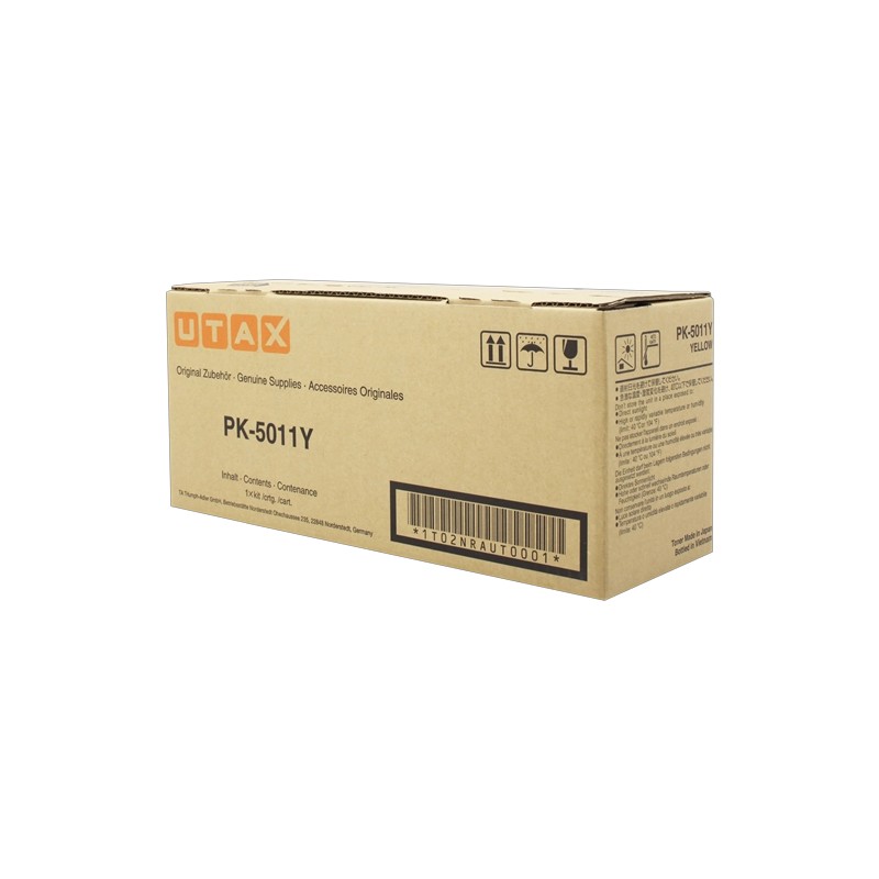 ORIGINAL Utax toner giallo PK-5011Y 1T02NRAUT0 ~5000 Seiten