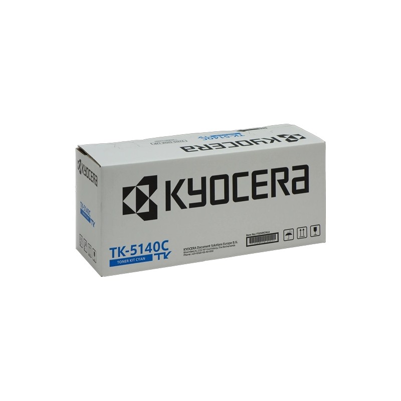 ORIGINAL Kyocera toner ciano TK-5140C 1T02NRCNL0 ~5000 Seiten
