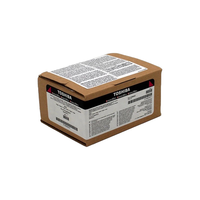 ORIGINAL Toshiba toner magenta T-FC305PM-R 6B000000751 ~3000 Seiten cartuccia di stampa riutilizzabile