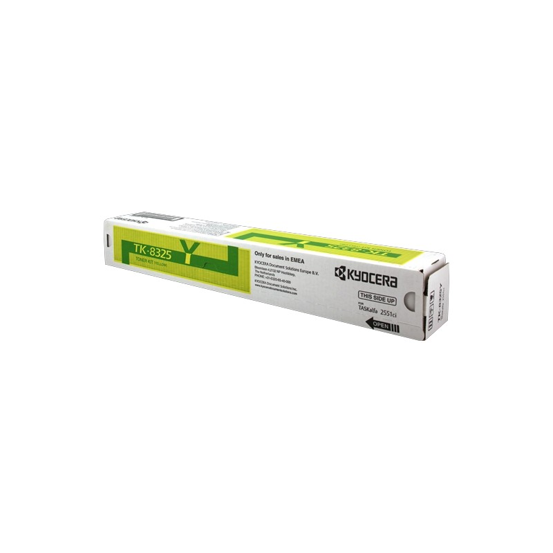 ORIGINAL Kyocera toner giallo TK-8325Y 1T02NPANL0 ~12000 Seiten