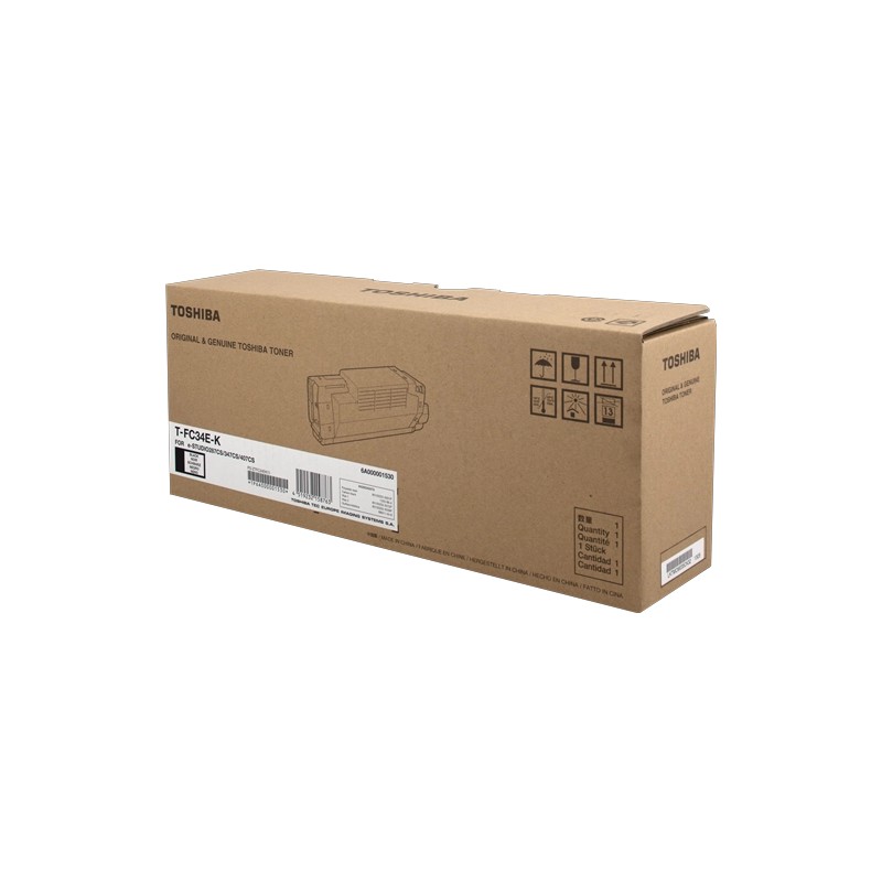 ORIGINAL Toshiba toner nero T-FC34EK 6A000001530 ~15000 Seiten