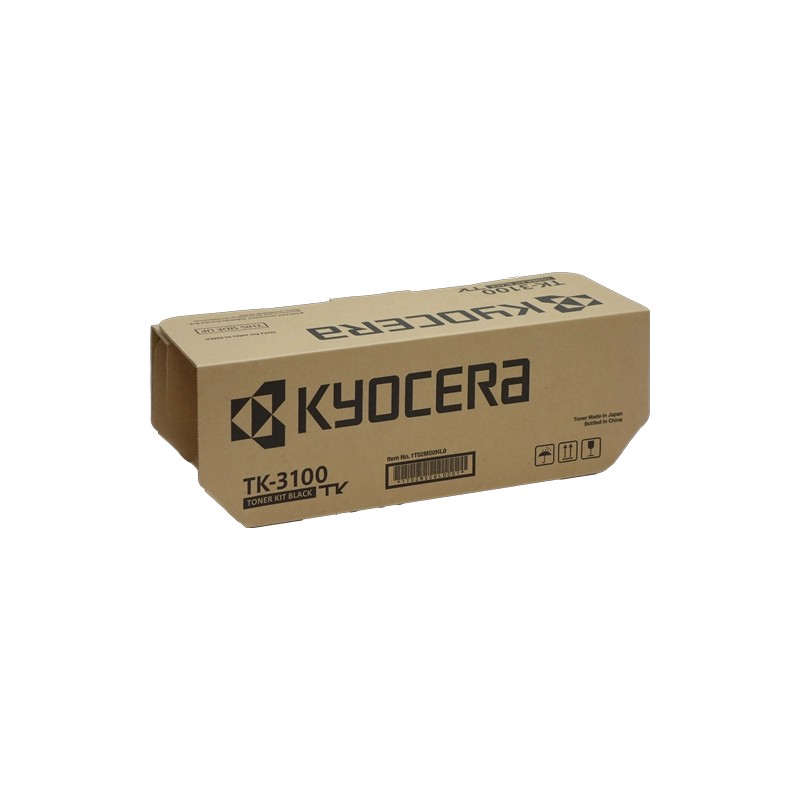 ORIGINAL Kyocera toner nero TK-3100 1T02MS0NL0 ~12500 Seiten incl. tonerbag