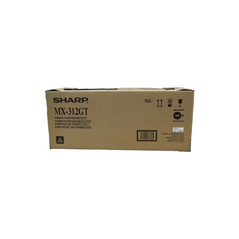 ORIGINAL Sharp toner nero MX-312GT ~25000 Seiten