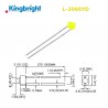 Kingbright L-2060YD, LED 1,8mm GIALLO