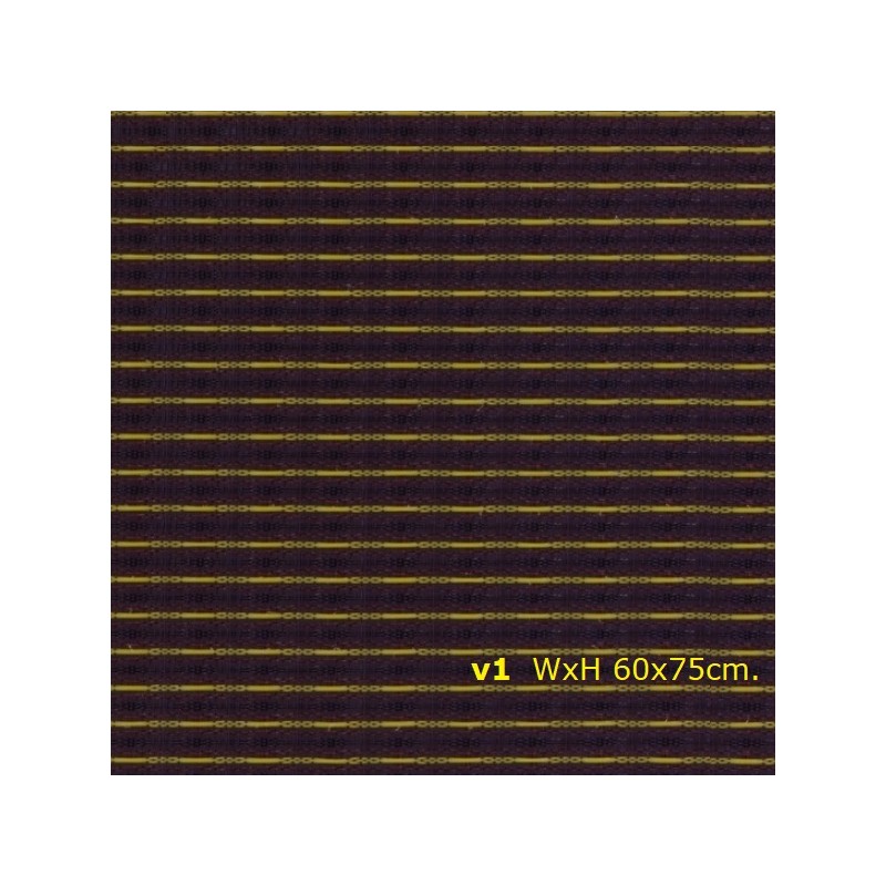 Grill Cloth OXBLOOD con strisce, per Fender® Tweed v1, LxH 60x75cm