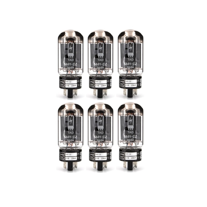 TAD 5881-CZ, valvole amplificatrici selezionate in SESTETTO