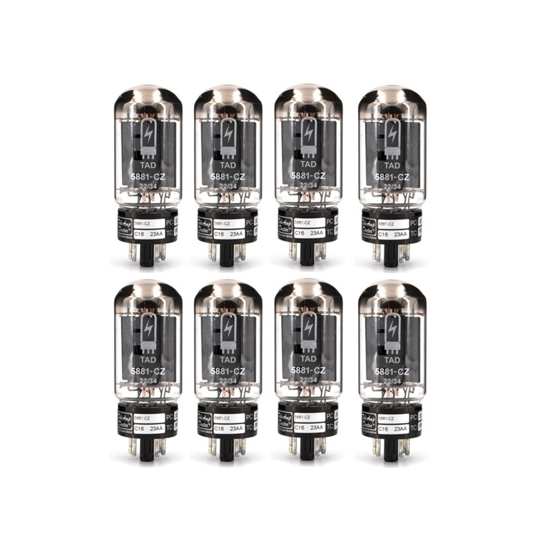 TAD 5881-CZ, selected amplifier tubes matched in OCTET