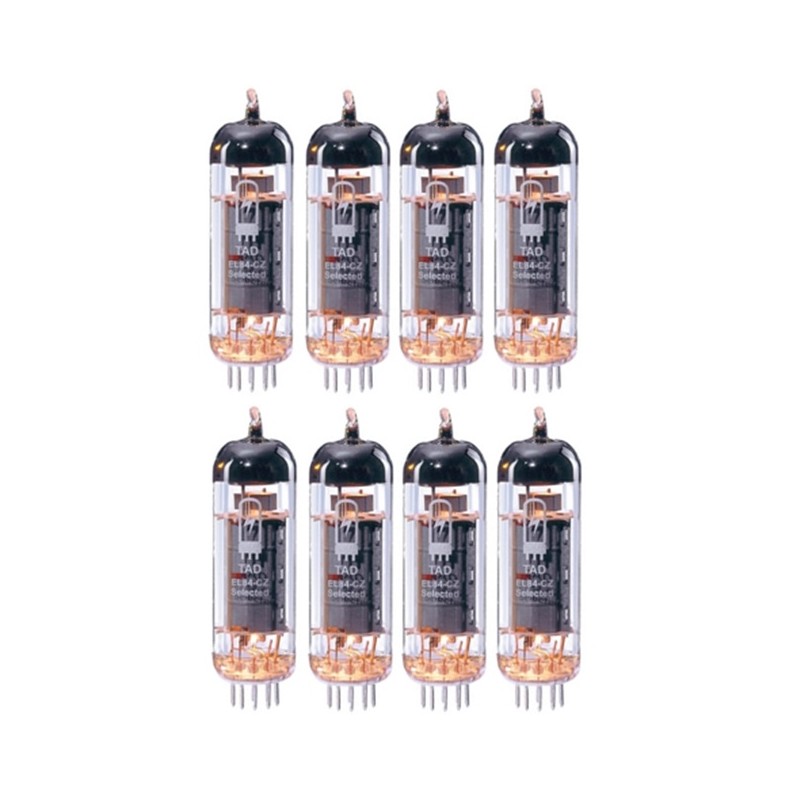 TAD EL84-Cz, valvole amplificatrici selezionate in OTTETTO