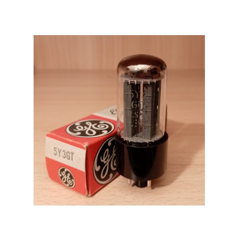 General Electric 5Y3GT, valvola raddrizzatrice selezionata, made in USA