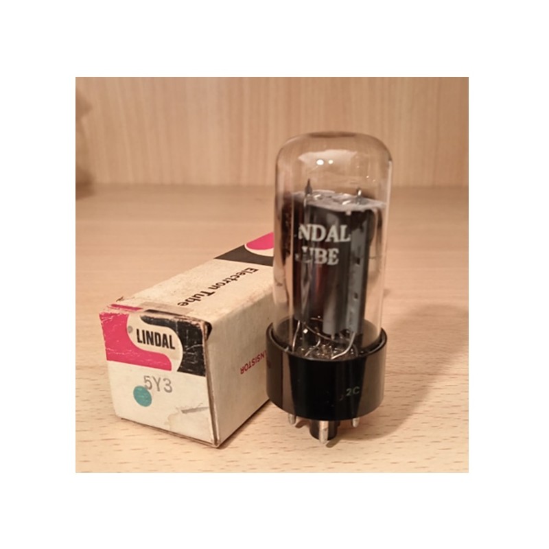 Lindal 5Y3GT, valvola raddrizzatrice selezionata, made in Japan