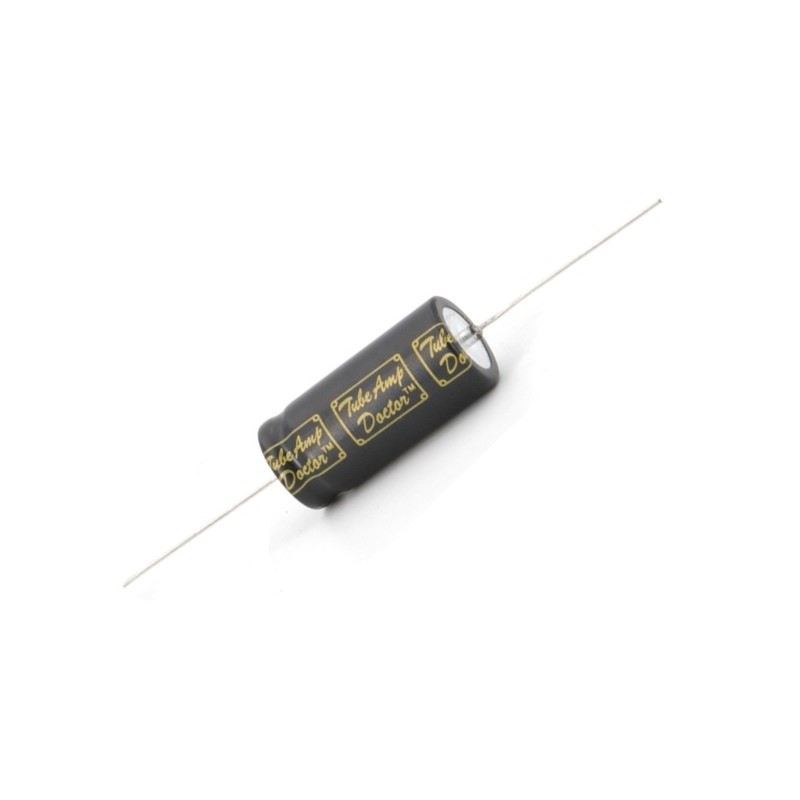TAD Gold Cap 70uf 350V, condensatore elettrolitico assiale, ø18x40mm