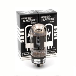 TAD Blackplate 6L6GC-STR, RCA style, valvole amplificatrici premium selezionate in COPPIA