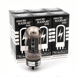 TAD Blackplate 6L6GC-STR, RCA style, valvole amplificatrici premium selezionate in SESTETTO