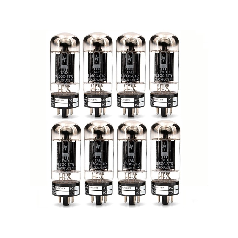 TAD Blackplate 6L6GC-STR, RCA style, valvole amplificatrici premium selezionate in OTTETTO