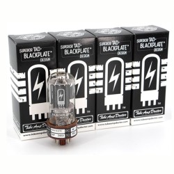TAD 6V6GTB-STR Blackplate, selected amplifier tubes matched in QUAD