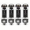 TAD EL34-STR Blackplate, selected amplifier tubes matched in QUAD