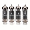 TAD EL84S-STR Blackplate, selected amplifier tubes matched in QUAD