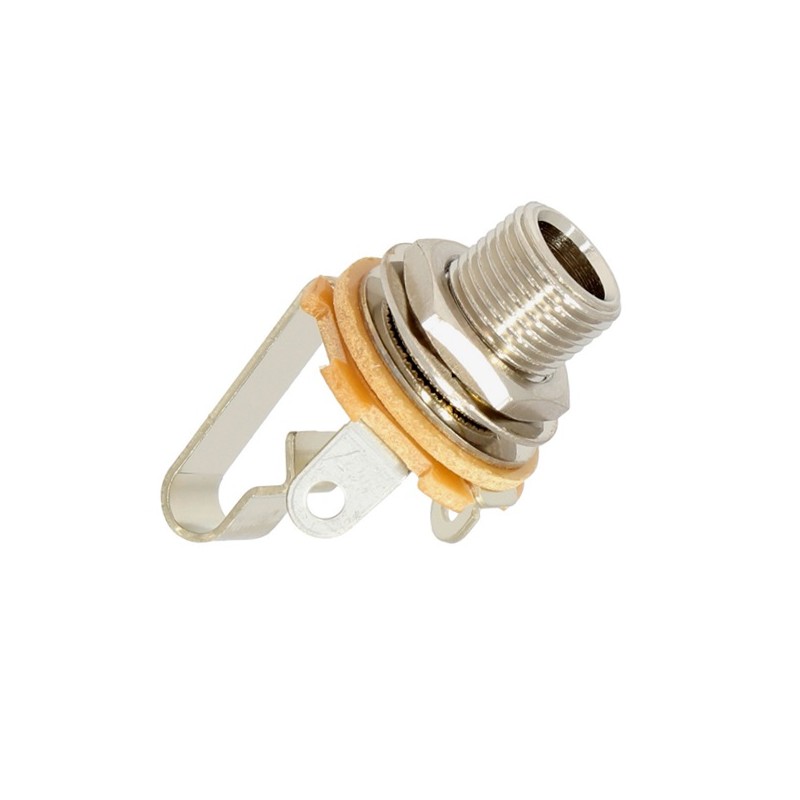 Switchcraft L11, jack 1/4" MONO, long bushing, open circuit