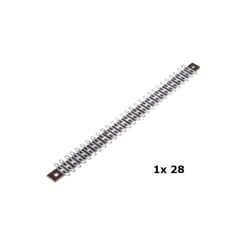Tag strip 1x 28 solder lug terminals for wiring