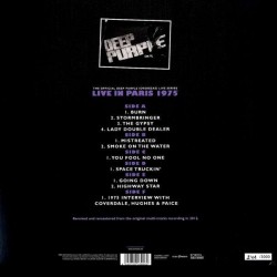 Deep Purple: Paris 1975, 3x LP 180g., Purple vinyl, Ltd., earMUSIC 4029759169062