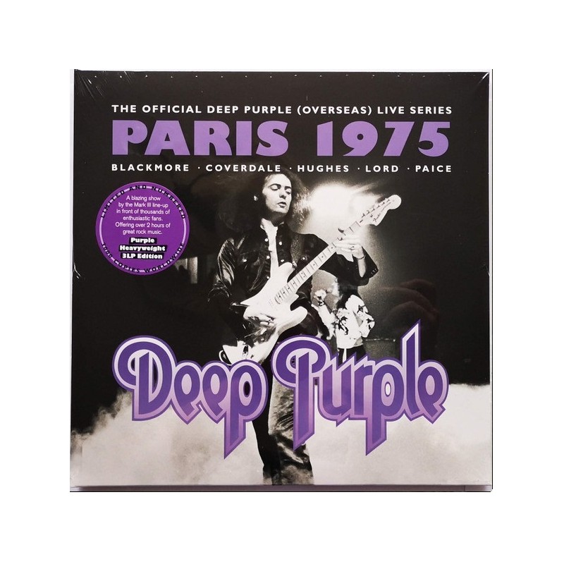 Deep Purple: Paris 1975, 3x LP 180g., Purple vinyl, Ltd., earMUSIC 4029759169062