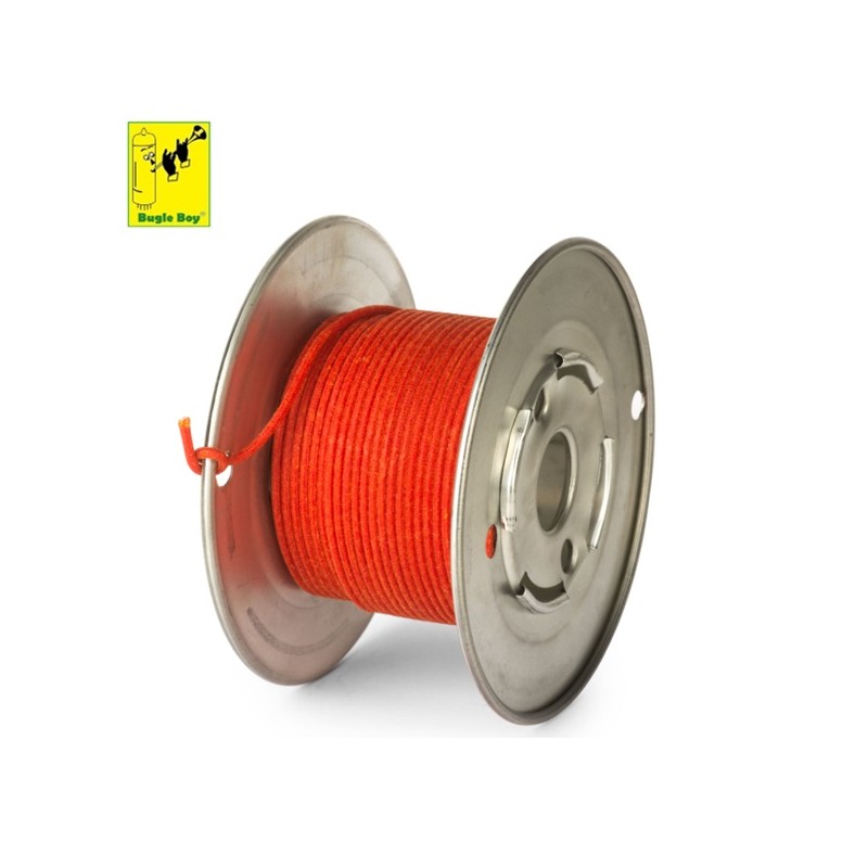 Bugle Boy 23awg ARANCIONE, cavo per cablaggi rivestito in stoffa (1 mt.)