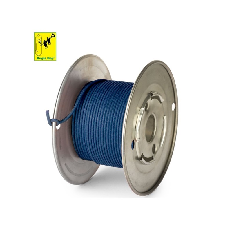 Bugle Boy 23awg BLU, cavo per cablaggi rivestito in stoffa (1 mt.)