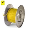 Bugle Boy 23awg YELLOW, cloth covered wire (1 mt.)