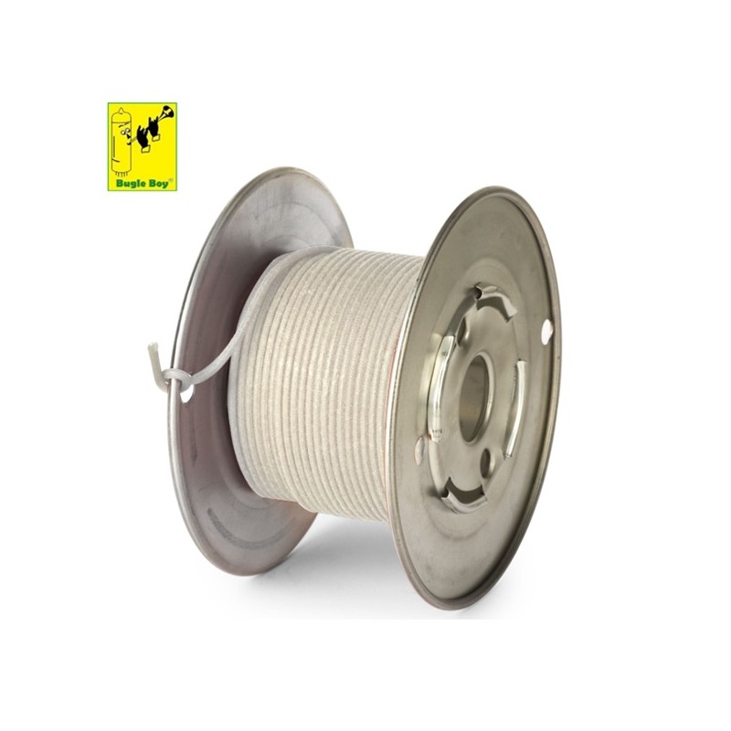 Bugle Boy 23awg BIANCO, cavo per cablaggi rivestito in stoffa (1 mt.)